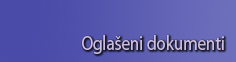 Ogla�eni dokumenti, izbori u zvanja, odbrane master radova i doktorskih teza